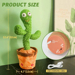 Dance, Laugh & Groove with the Rechargeable Cactus Toy!