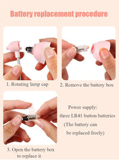 Mini LED Clip-On Reading Lamp – Portable Night & Study Light