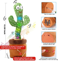 Dance, Laugh & Groove with the Rechargeable Cactus Toy!