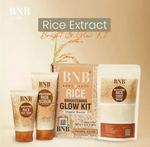BNB Whitening Rice Extract Bright & Glow Facial Kit (With Box)